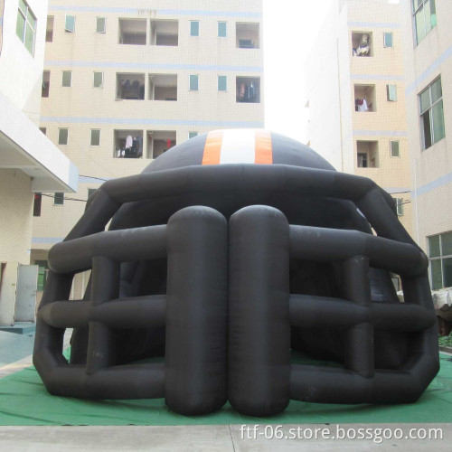 2015 Popular Inflatable Football Helmet Tunnel